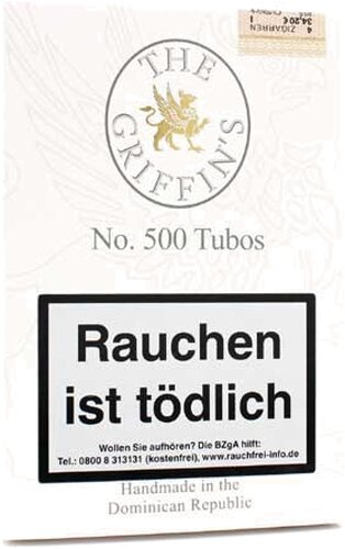 The Griffins Classic No.500 Tubos 4Stk. The Griffins Classic No.500 Tubos 4Stk.