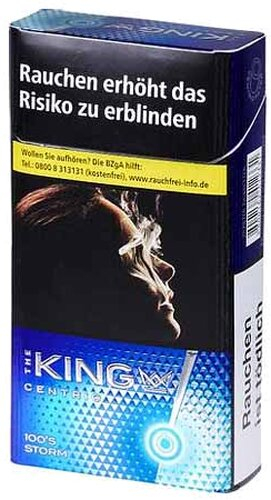 The King Centrio Storm 100 mm (10x20) Zigaretten The King Centrio Storm 100 mm (10x20) Zigaretten