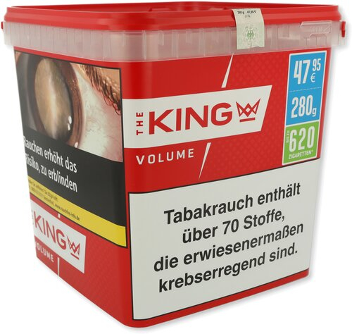 The King Red Volumen Tabak Megabox 280g