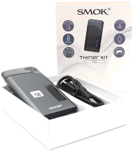 Smok Thiner E-Zigarette Set Grau Kit