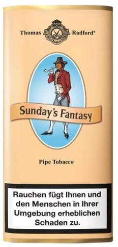 Thomas Radford Pfeifentabak Sundays Fantasy 50g Beutel 