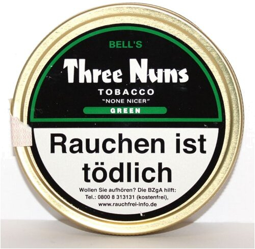 Three Nuns Green Pfeifentabak 50g Three Nuns Green Pfeifentabak 50g