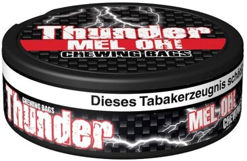 Thunder Chewing Bags MEL OH Snus 17,6g Dose Thunder Chewing Bags MEL OH Snus 17,6g Dose