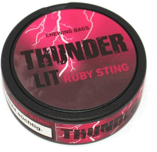 Thunder LIT Ruby Sting (ehem. Ultra Strong VERY RASPY) 17,6g Dose Thunder LIT Ruby Sting (ehem. Ultra Strong VERY RASPY) 17,6g Dose