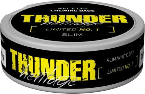 Thunder Heritage Limited No.1 Banane-Minze Chewing Bags Thunder Heritage Limited No.1 Banane-Minze Chewing Bags