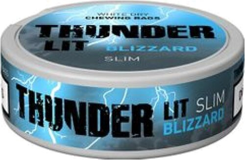 Thunder LIT Blizzard Slim White Dry Chewing Bags Thunder LIT Blizzard Slim White Dry Chewing Bags