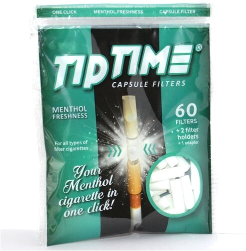 Tip Time Menthol-Kapsel Zigarettenspitze 60 Stück
