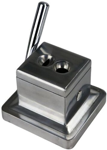 Tisch-Zigarrenabschneider mit 2 Klingen Chrom Tisch-Zigarrenabschneider mit 2 Klingen Chrom