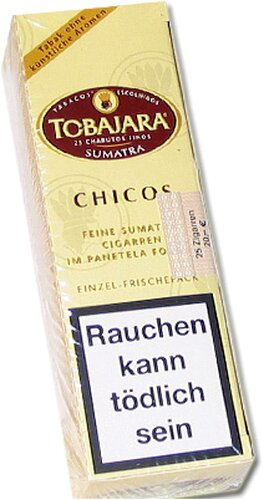 Tobajara Chicos Sumatra 25 er Zigarillos Tobajara Chicos Sumatra 25 er Zigarillos