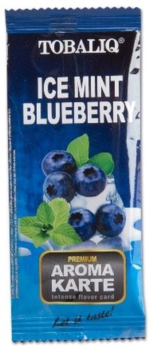 TOBALIQ Aromakarte Ice Mint Blueberry
