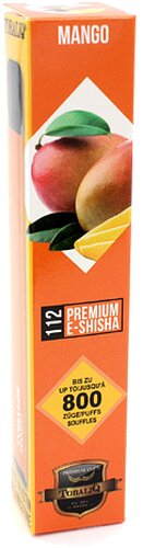 Tobaliq Einweg E-Shisha Mango 800 Züge ohne Nikotin Tobaliq Einweg E-Shisha Mango 800 Züge ohne Nikotin