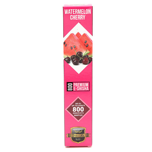 Tobaliq Einweg E-Shisha Watermelon Cherry 800 Züge ohne Nikotin Tobaliq Einweg E-Shisha Watermelon Cherry 800 Züge ohne Nikotin