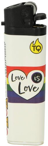 Tobaliq Einwegfeuerzeug Love is Love 2v5 Tobaliq Einwegfeuerzeug Love is Love 2v5