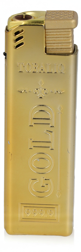 Tobaliq Feuerzeug Tobaliq Jet Flame  Gold