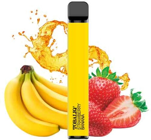 Tobaliq Fly Einweg E-Shisha Strawberry Banana ohne Nikotin