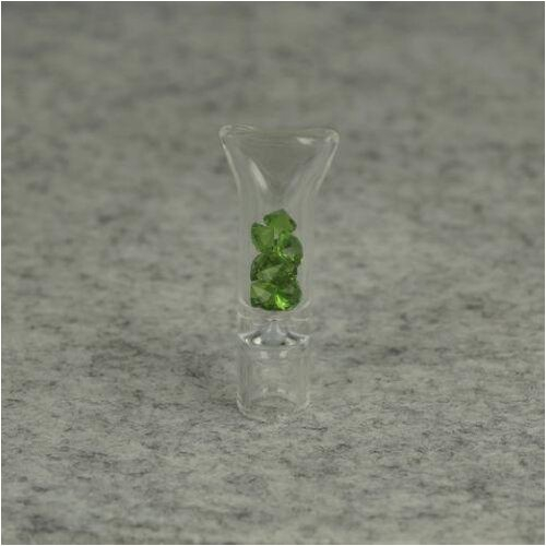 TobaliQ Glas-Zigarettenhalter Grün