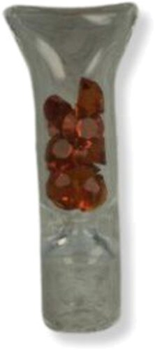 TobaliQ Glas-Zigarettenhalter Orange