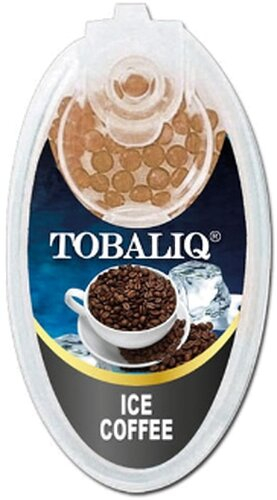 Tobaliq Ice Coffee Aromakapseln 1x100 Stück mit Stick