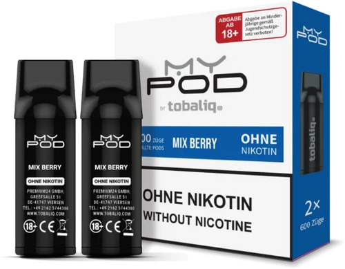 TobaliQ MyPOD Mix Berry 2x2ml Pods Nikotinfrei