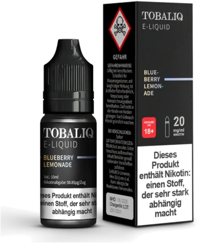 TobaliQ Nikotinsalz E-Liquid Blueberry Lemonade 20mg