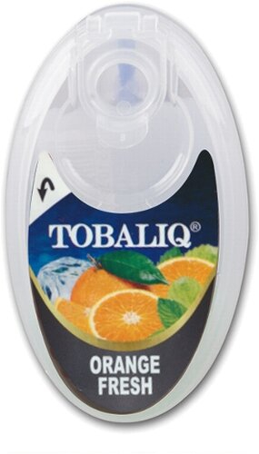 Tobaliq Orange Fresh Aromakapseln 1x100 Stück mit Stick