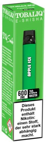 Tobaliq Smile Einweg E-Shisha Apple Ice 20mg