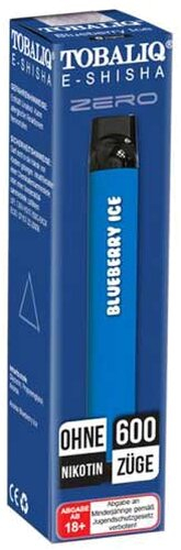 Tobaliq Smile Einweg E-Shisha Blueberry Ice ohne Nikotin