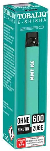 Tobaliq Smile Einweg E-Shisha Mint Ice ohne Nikotin