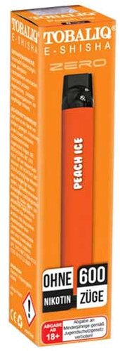 Tobaliq Smile Einweg E-Shisha Peach Ice ohne Nikotin Tobaliq Smile Einweg E-Shisha Peach Ice ohne Nikotin