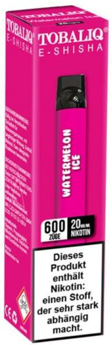 Tobaliq Smile Einweg E-Shisha Watermelon Ice 20mg Tobaliq Smile Einweg E-Shisha Watermelon Ice 20mg