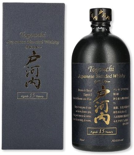 Togouchi Japanese Blended Whisky 15 Jahre 43,8% Vol. 0,7 L