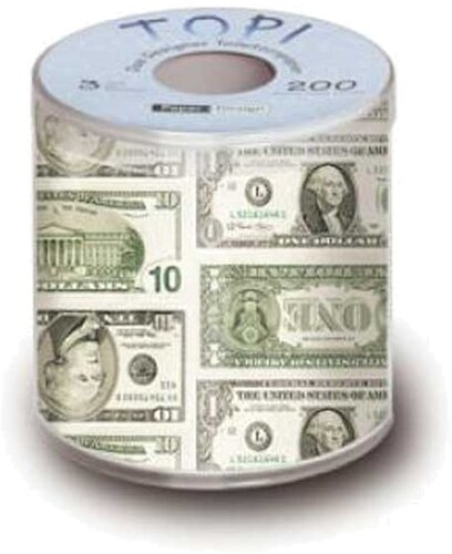 Toilettenpapier Dollar