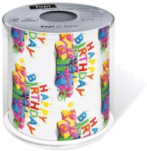 Toilettenpapier Happy Birthday