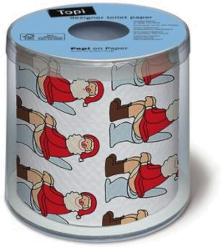 Toilettenpapier Weihnachtsmann