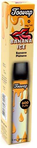 Toovap Einweg E-Shisha Banane & Ice max. 600 Züge ohne Nikotin
