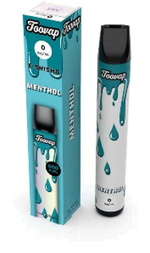 Toovap Einweg E-Shisha Menthol 0mg max. 600 Züge Toovap Einweg E-Shisha Menthol 0mg max. 600 Züge