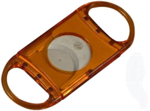 Top Cut Zigarrenschneider 23mm Acryl Orange