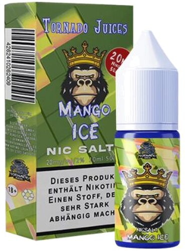 Tornado Juices Mango Ice Nikotinsalz Liquid 20mg Tornado Juices Mango Ice Nikotinsalz Liquid 20mg