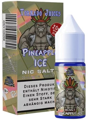 Tornado Juices Pineapple Ice Nikotinsalz Liquid 20mg Tornado Juices Pineapple Ice Nikotinsalz Liquid 20mg