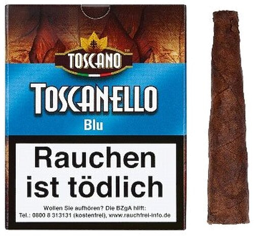 Toscanello Blue (Anice) 5 Stück Zigarren Toscanello Blue (Anice) 5 Stück Zigarren