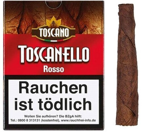 Toscanello Rosso (Cafe) 5 Stück Toscanello Rosso (Cafe) 5 Stück
