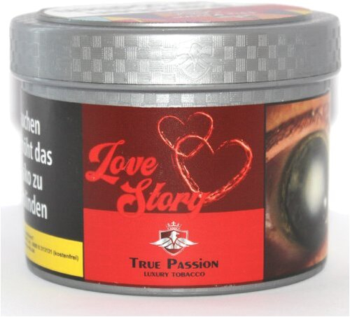 True Passion Love Story 200g Dose Wasserpfeifentabak True Passion Love Story 200g Dose Wasserpfeifentabak