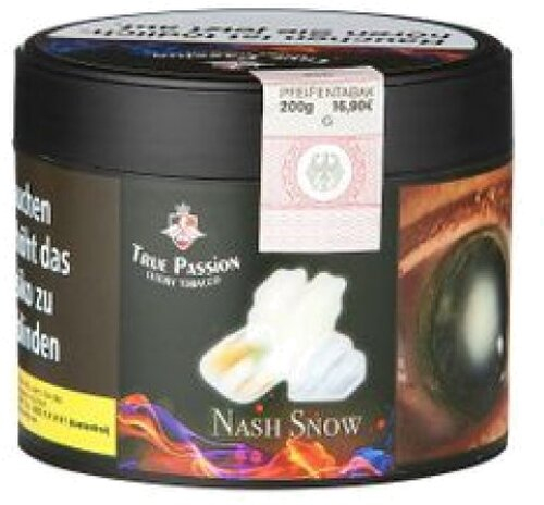 True Passion Nash Snow 200g Dose Wasserpfeifentabak