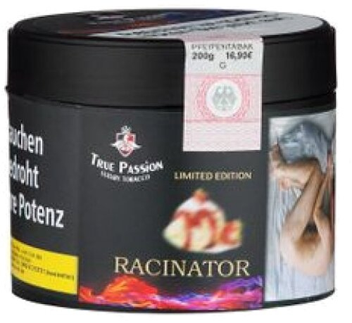 True Passion Recinator 200g Dose Wasserpfeifentabak True Passion Recinator 200g Dose Wasserpfeifentabak