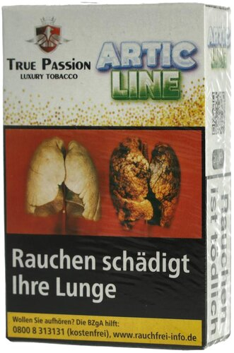 True Passion Shisha Tabak  Arctic Line 20g