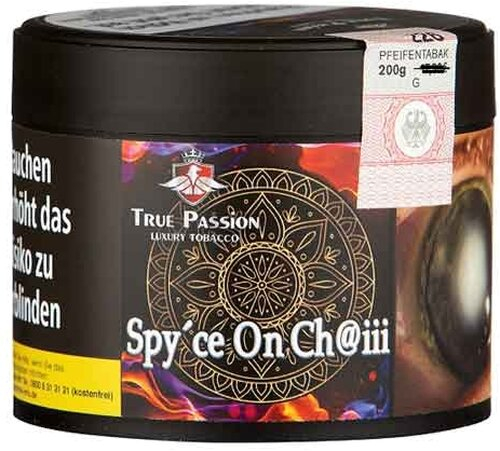 True Passion Spyce on Ch@iii 200g Dose Wasserpfeifentabak True Passion Spyce on Ch@iii 200g Dose Wasserpfeifentabak