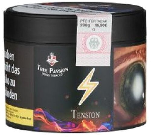 True Passion Tension 200g Dose Wasserpfeifentabak True Passion Tension 200g Dose Wasserpfeifentabak