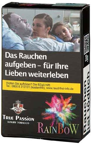 True Passion Shisha Tabak Rainbow 20g True Passion Shisha Tabak Rainbow 20g