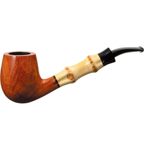 Tsuge Pfeife Bamboo Half Bent Smooth Tsuge Pfeife Bamboo Half Bent Smooth