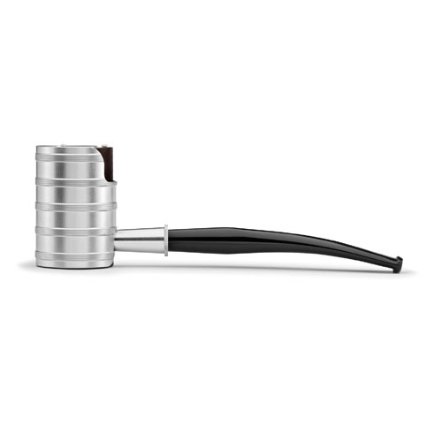 Tsuge Pfeife Metall Serie Thunderstorm Silver Tsuge Pfeife Metall Serie Thunderstorm Silver